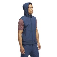 Adidas hooded vest best sale